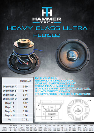 HEAVY CLASS ULTRA WOOFER HCU 12