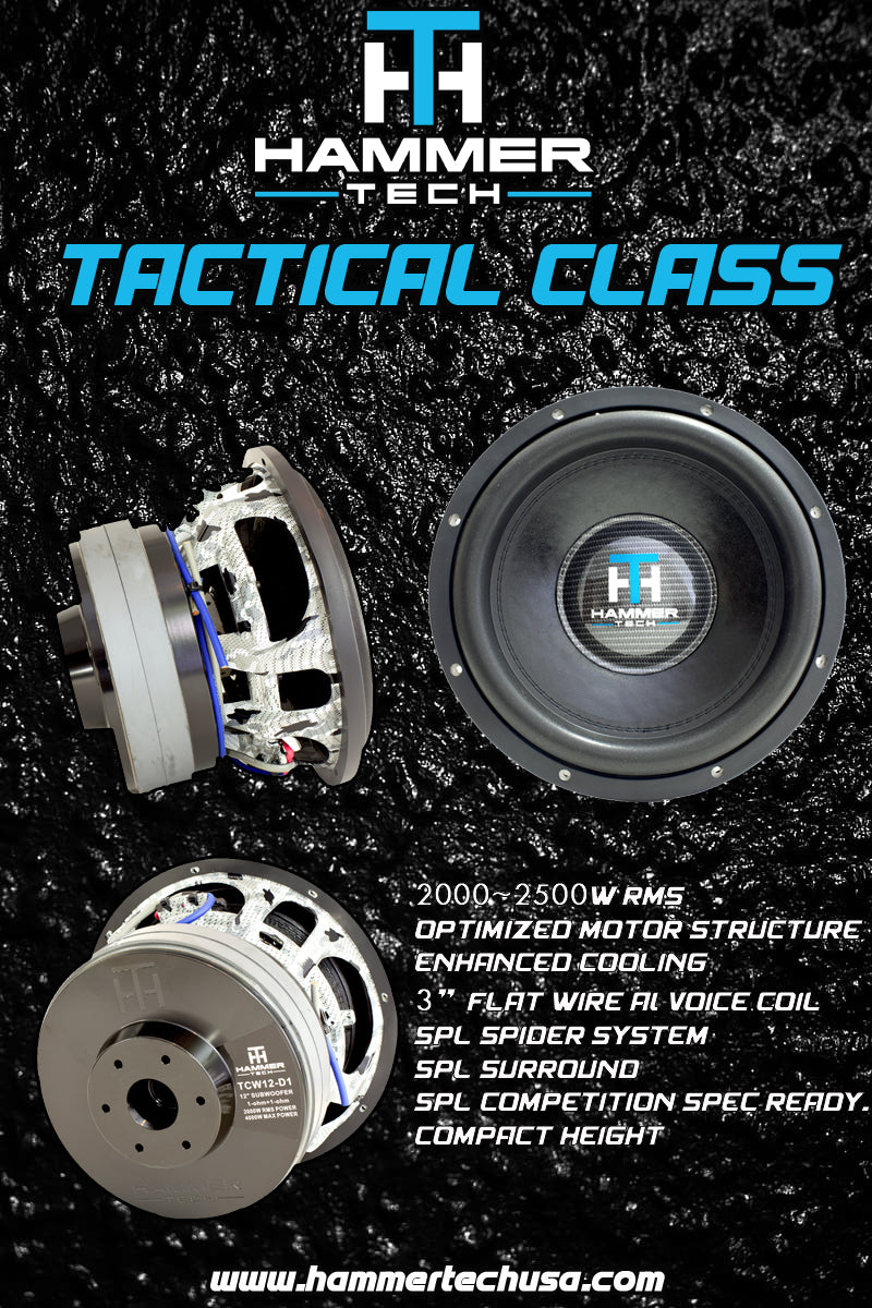 TACTICAL CLASS WOOFER TCW12